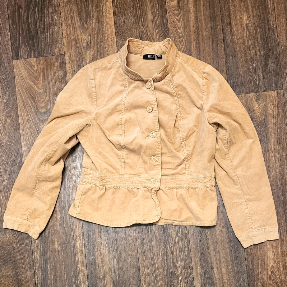 A. N. A. BRAND TAN JACKET